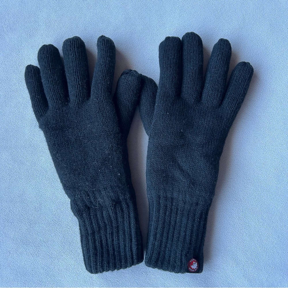 Canada Weather Gear ~ Knit Plush Lined Gloves ~ Women’s One Size